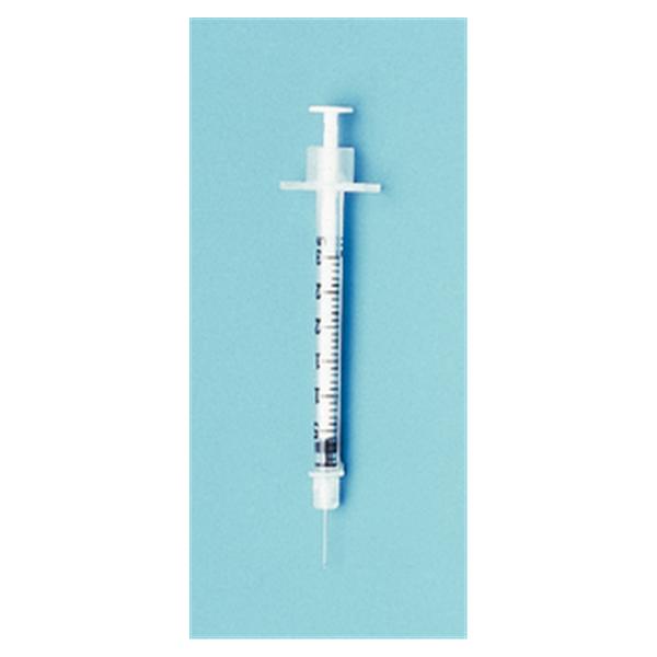 Syringe 1cc Luer Slip Blister Pack Insulin 200/Bx, 8 BX/CA